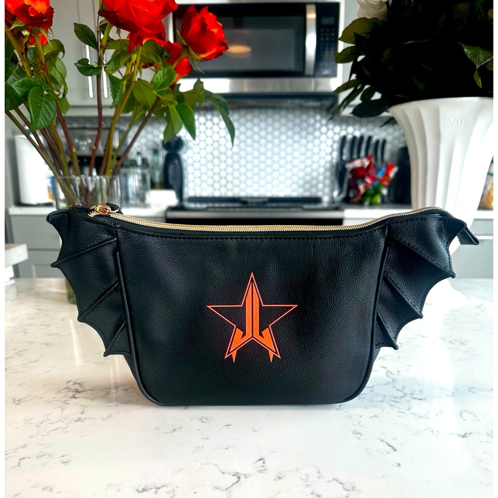 Jeffree Star Cosmetics Limited Edition Black Bat Makeup Bag